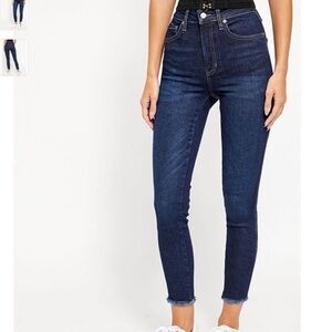 Nwt Free People Raw Hem High Rise Jegging Jeans